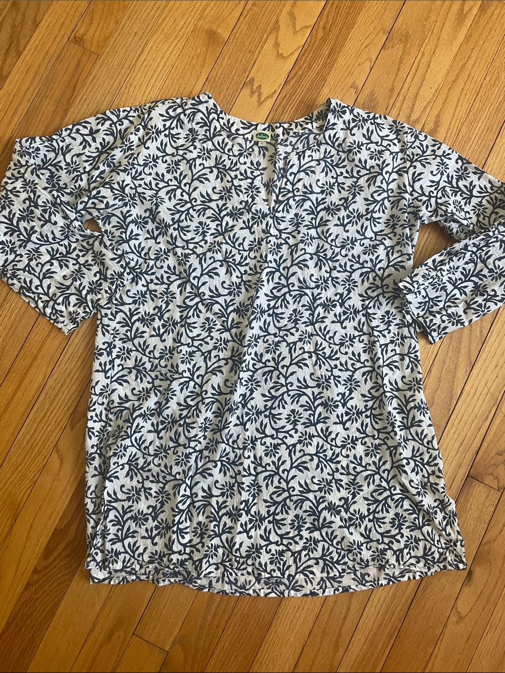 Women's cotton Floral bathing suit cover up